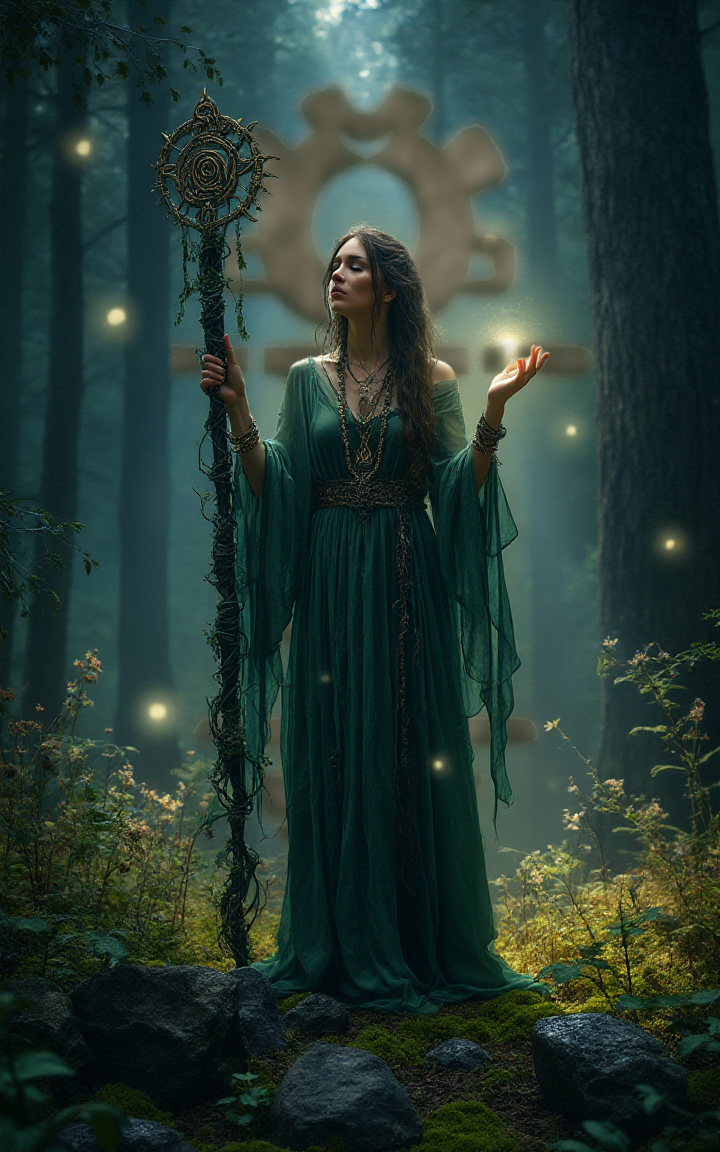 El susurro del bosque antiguo